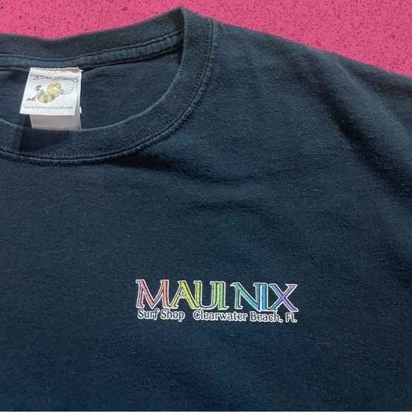Maui Surf 00s y2k Florida tourist t shirt men’s L - Picture 3 of 6